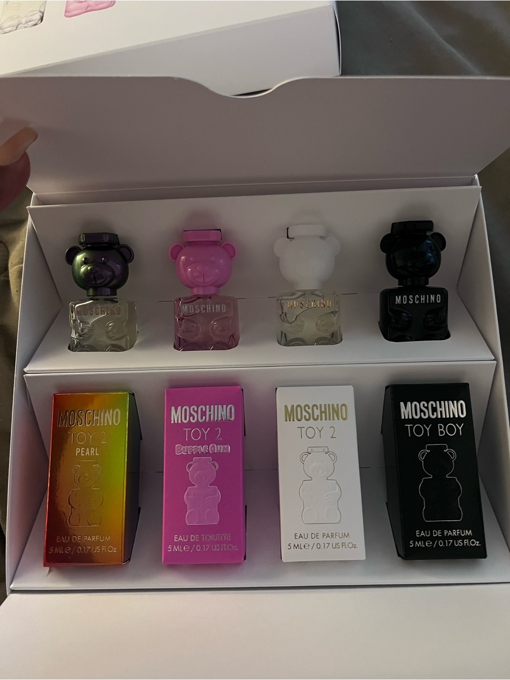 Moschino Toy Mini Fragrance Set — Multicolor Bottles